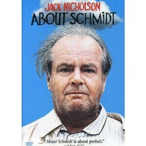 Jack Nicholson "About Schmidt" DVD Movie Comedy Drama 2002 Film Entertainment Ne